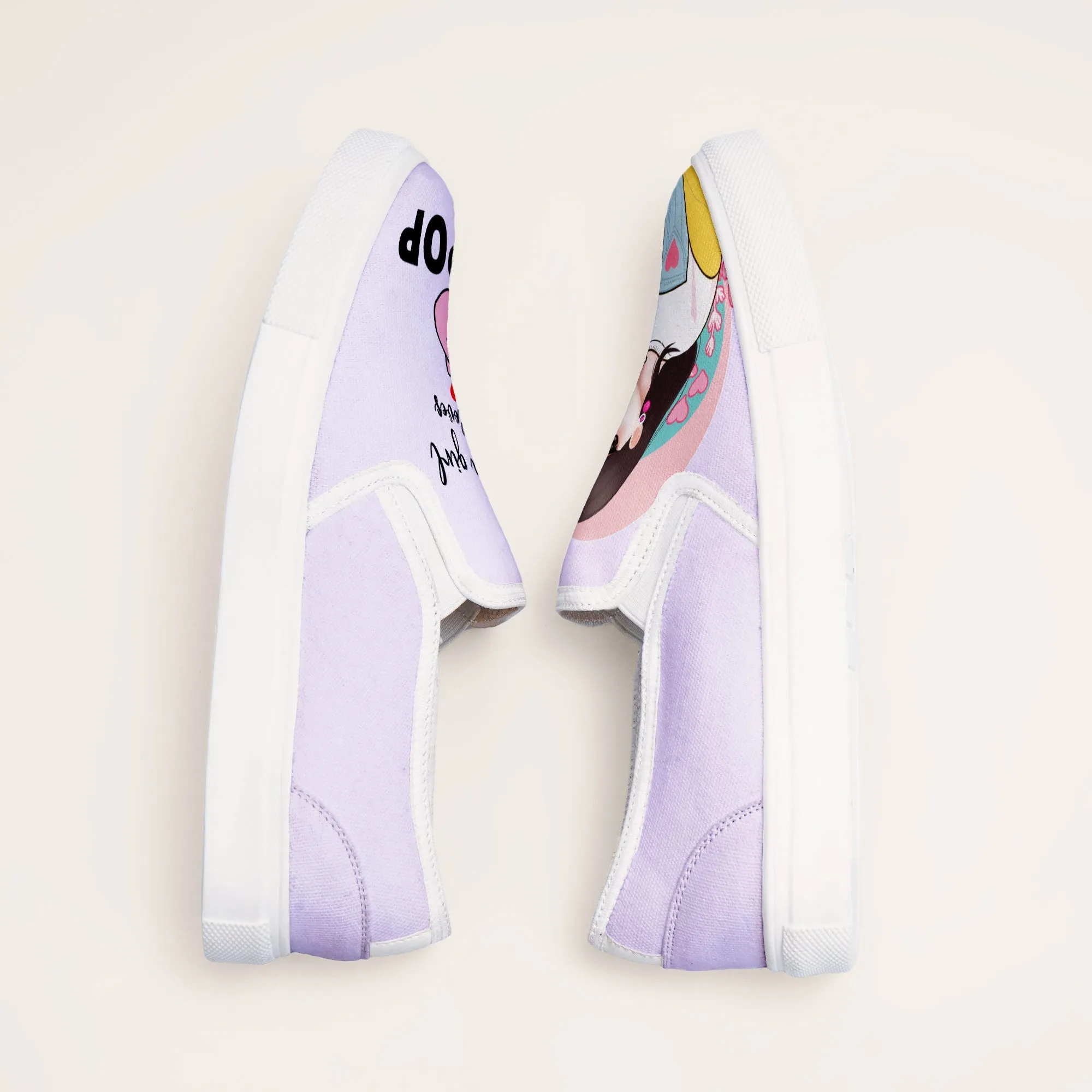 K-Pop Girl Slipons