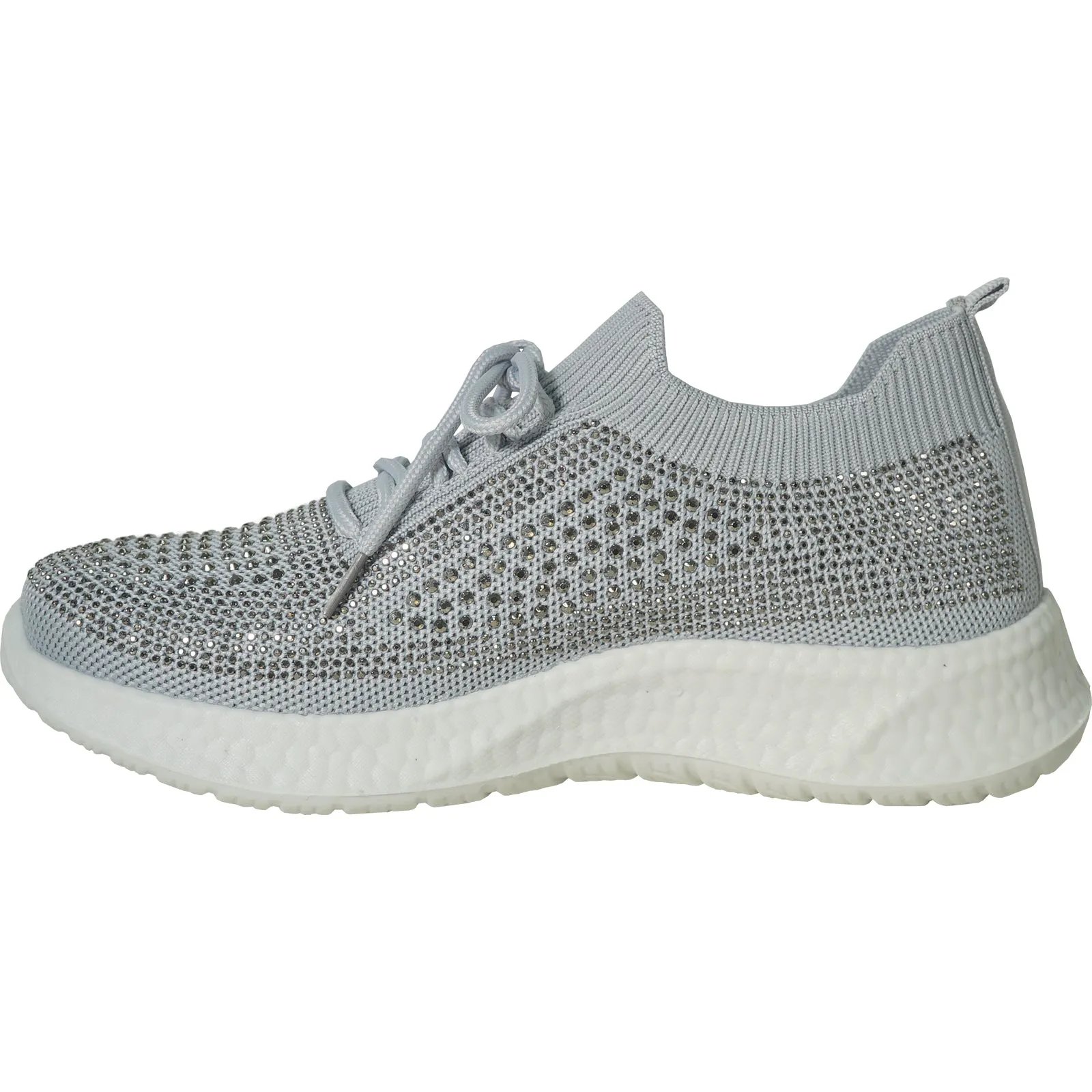 KOZI Women Casual Shoe YQ3260 Comfort Shoe Silver