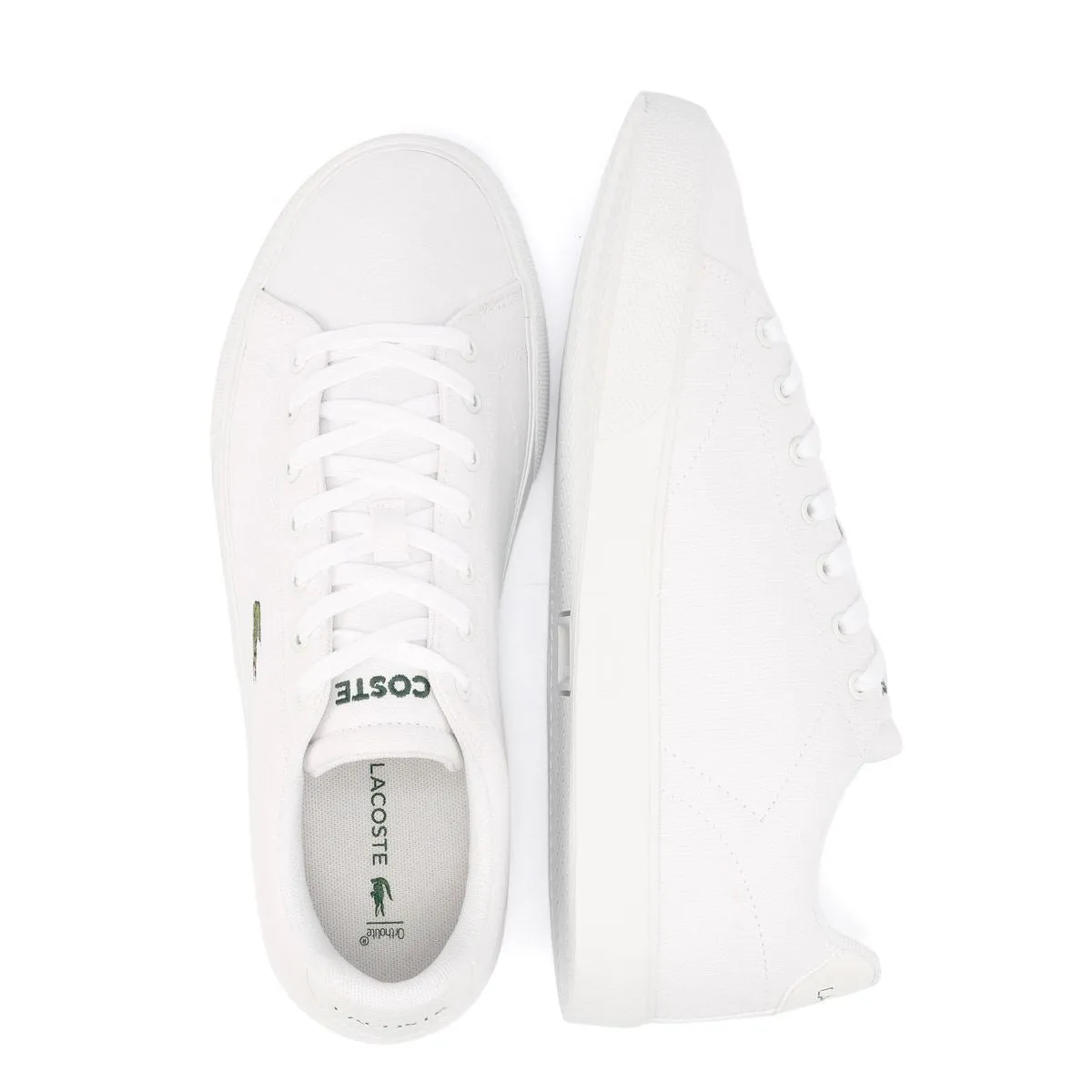 Lacoste Lerond Set Leather Men's White Trainers