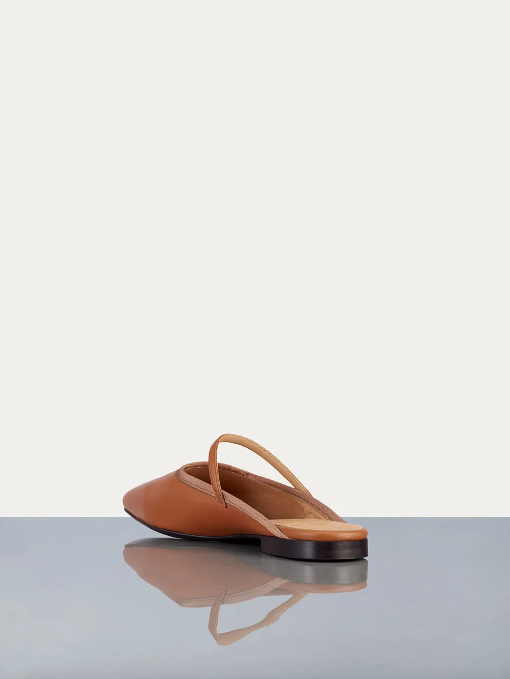 Le Em Mary Jane Flat -- Tobacco