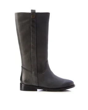 Lilly Leather Boot Black