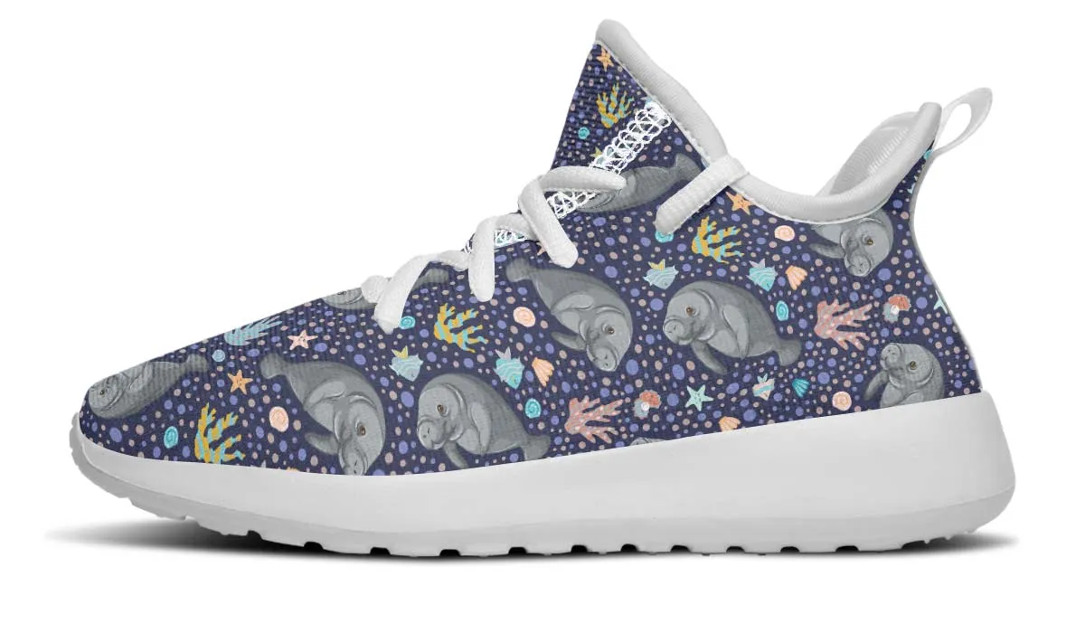 Manatee Party Kids Sneakers