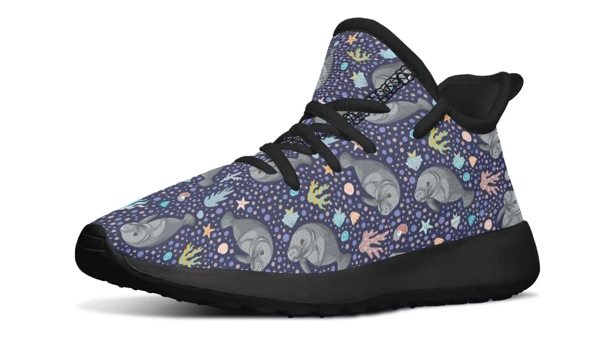 Manatee Party Kids Sneakers
