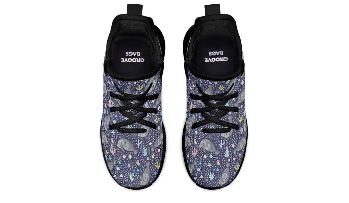 Manatee Party Kids Sneakers