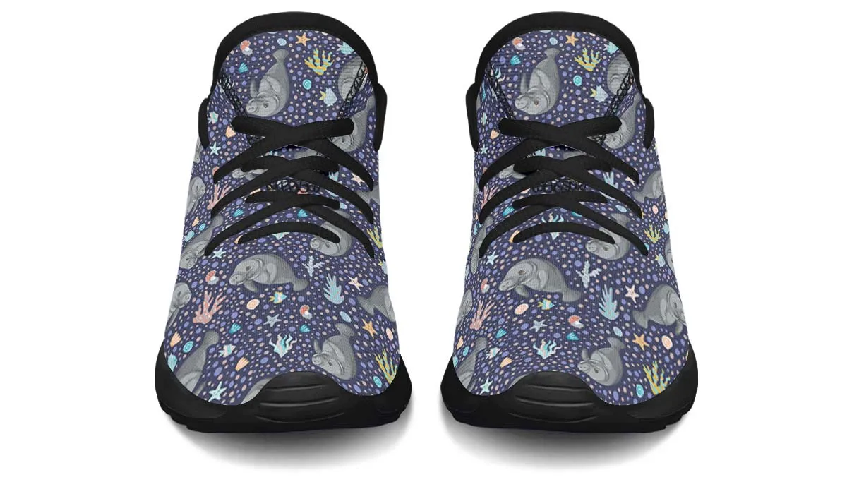 Manatee Party Kids Sneakers