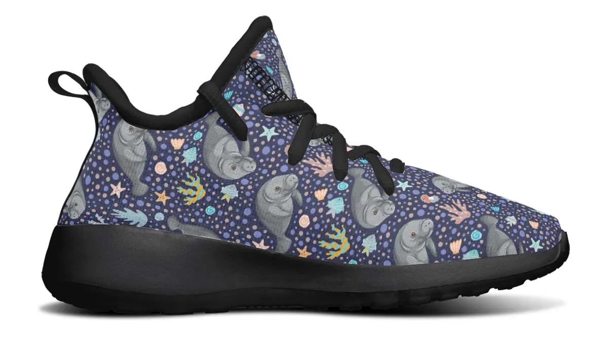 Manatee Party Kids Sneakers