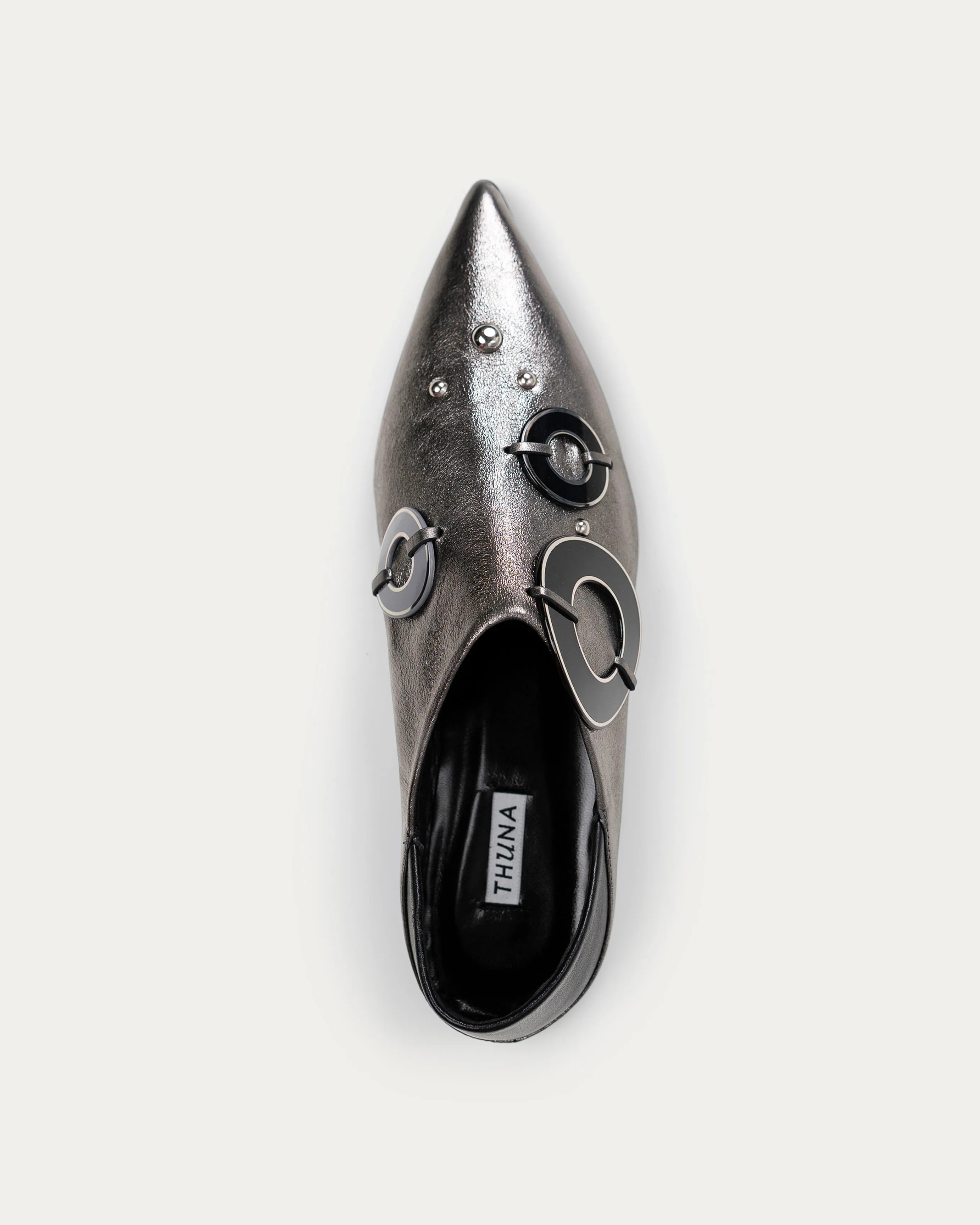 Mawj silver loafer