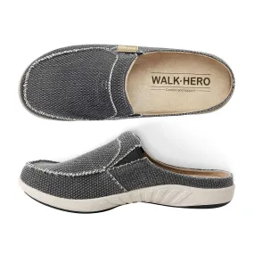 Men's Canvas Arch Support Slipper - Buy 1 Get 1 Free