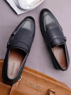 Men's Federal Blue Slipon Style Comfortable Monks