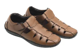 Mens leather sandal 53501
