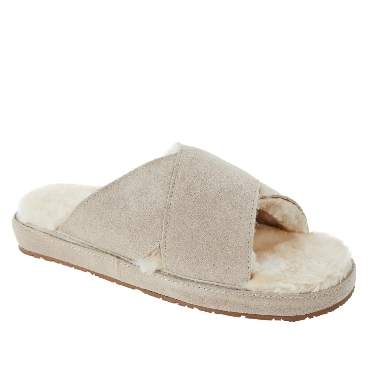Minnetonka Blossom Cozy Slide