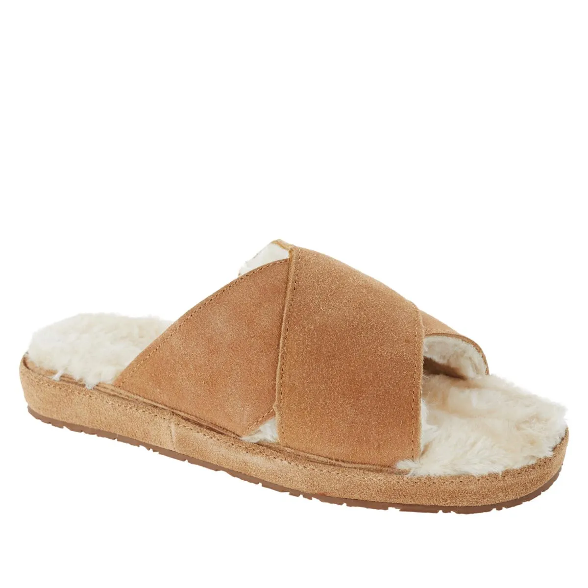 Minnetonka Blossom Cozy Slide
