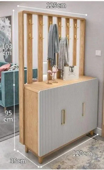 Modern Shoe Cabinet and Divider | ALYSSA
