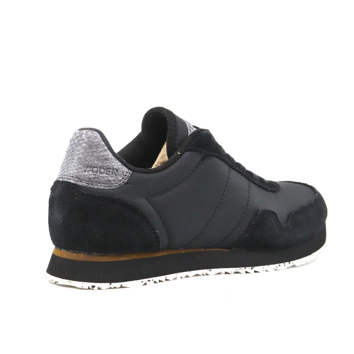 NORA III LEATHER BLACK