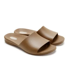 Okabashi Cruise Slide Sandals Shoes Toffee 7