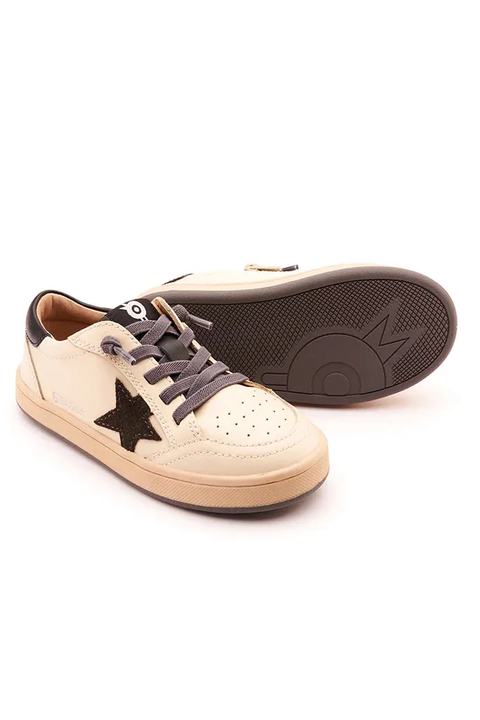 Old Soles - Platinum Runner - Cream & Black