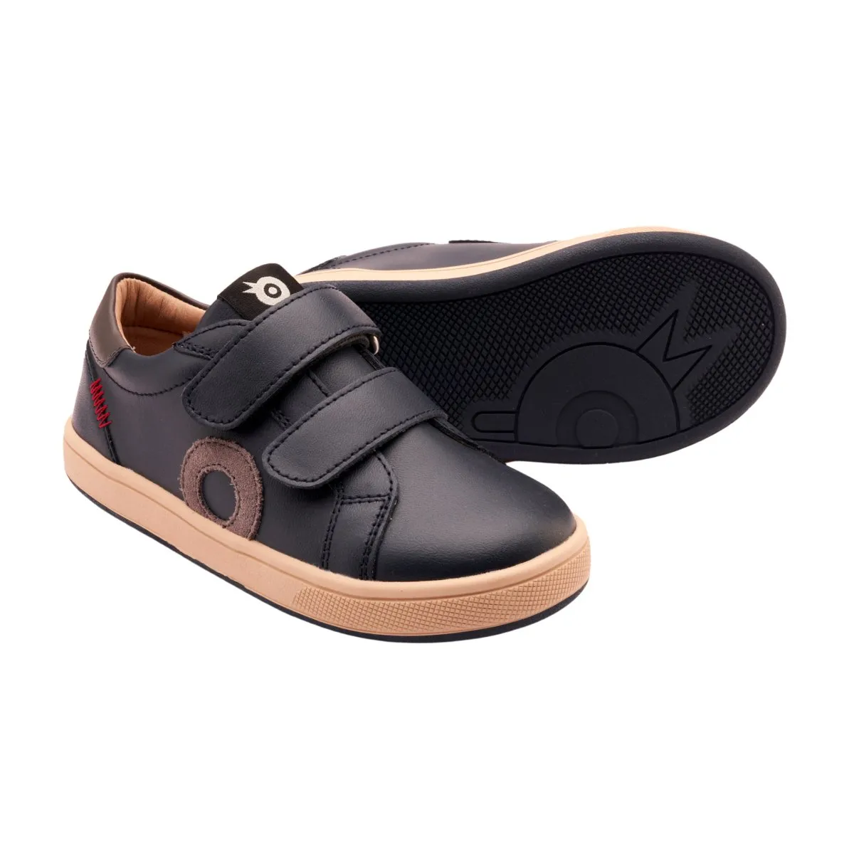 Old Soles Toddler's Ziggy Kix Navy/Grey Suede
