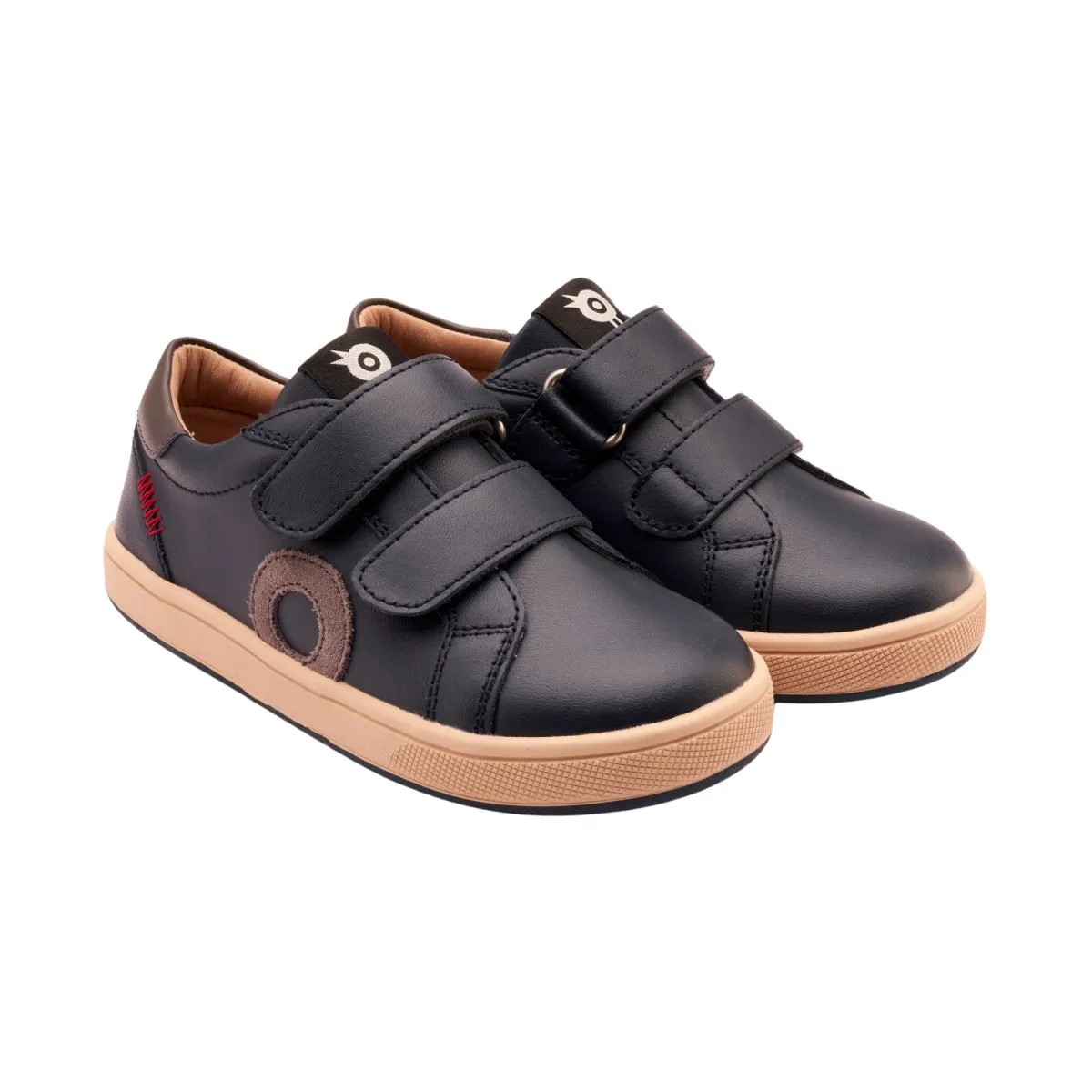 Old Soles Toddler's Ziggy Kix Navy/Grey Suede