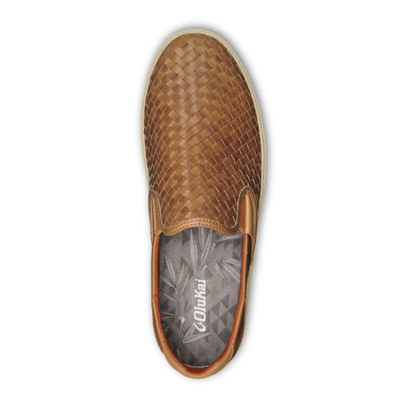 OluKai Lae'ahi Lauhala Slip On (Men) - Fox/Fox