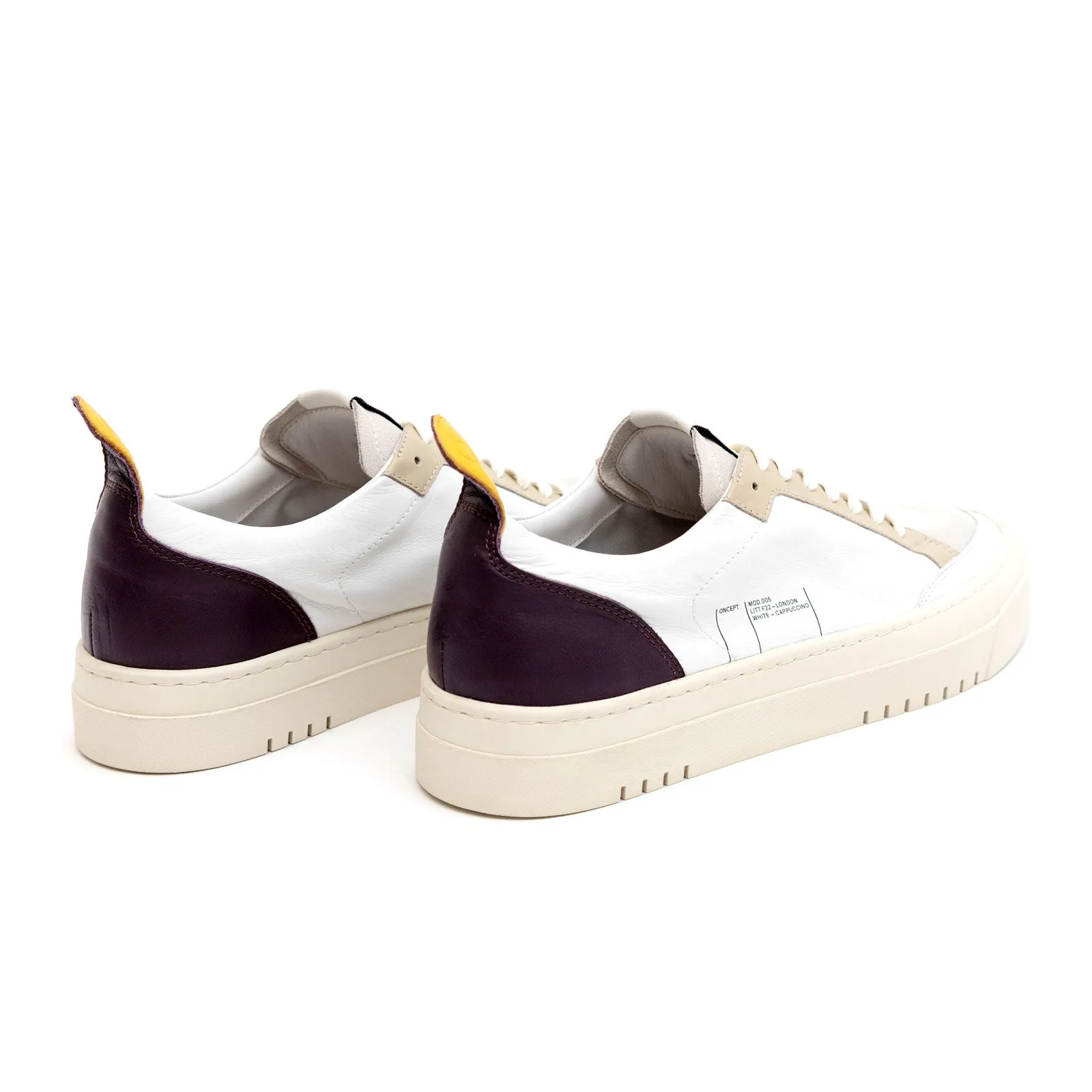 Oncept London Sneaker (Women) - White/Cappuccino