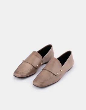 PATTI LOAFER | Taupe Leather