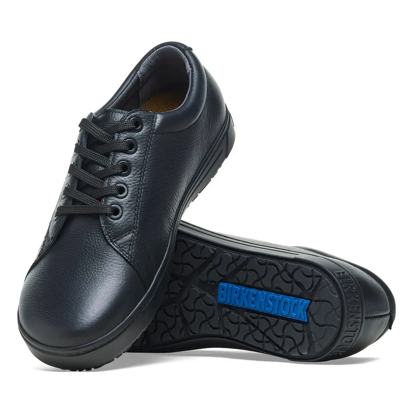 QO 500 - Black Leather with Black sole||QO 500 - Cuir noir avec semelle noire