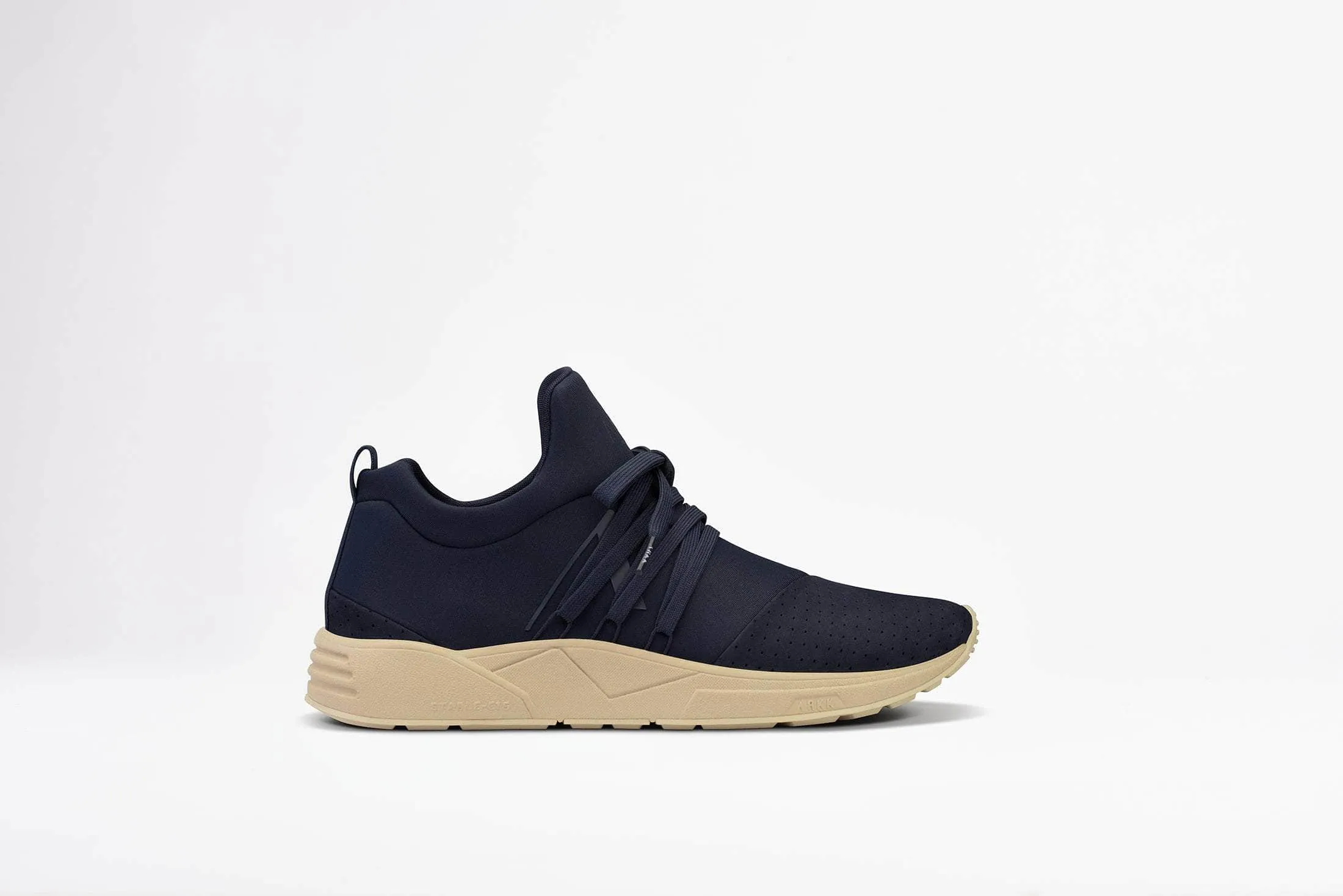 Raven Nubuck S-E15 Navy Tan - Men