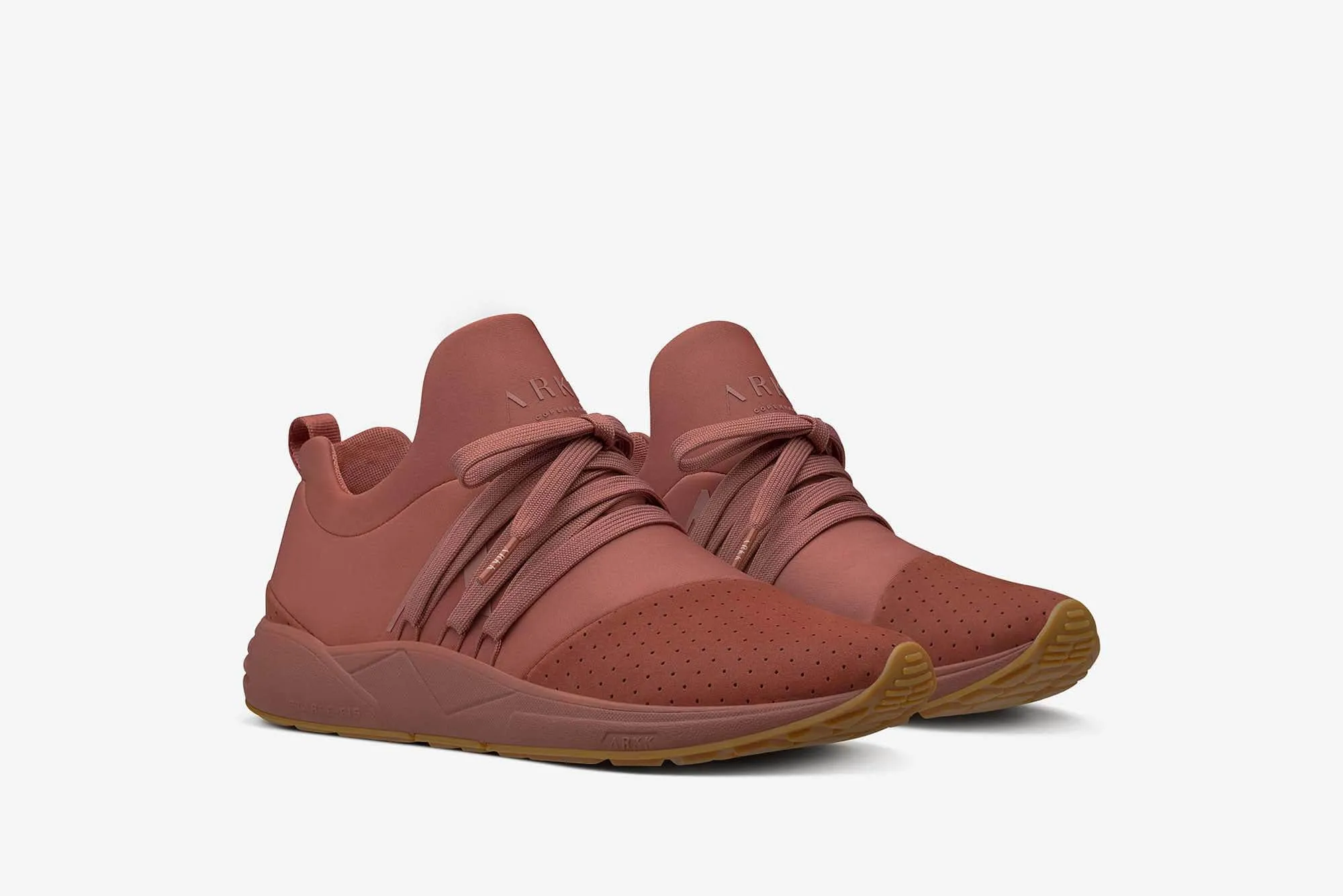 Raven Nubuck S-E15 | Reddish Brown Gum | Men