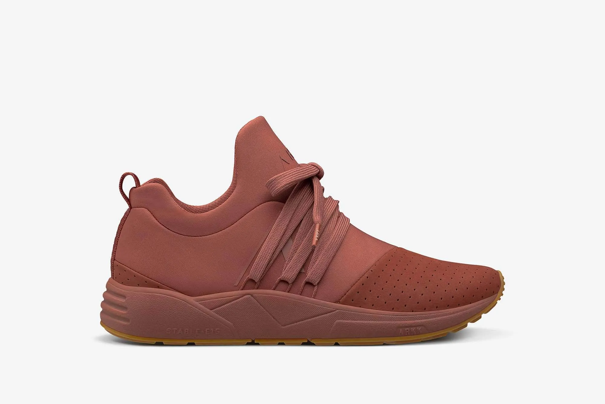 Raven Nubuck S-E15 | Reddish Brown Gum | Men
