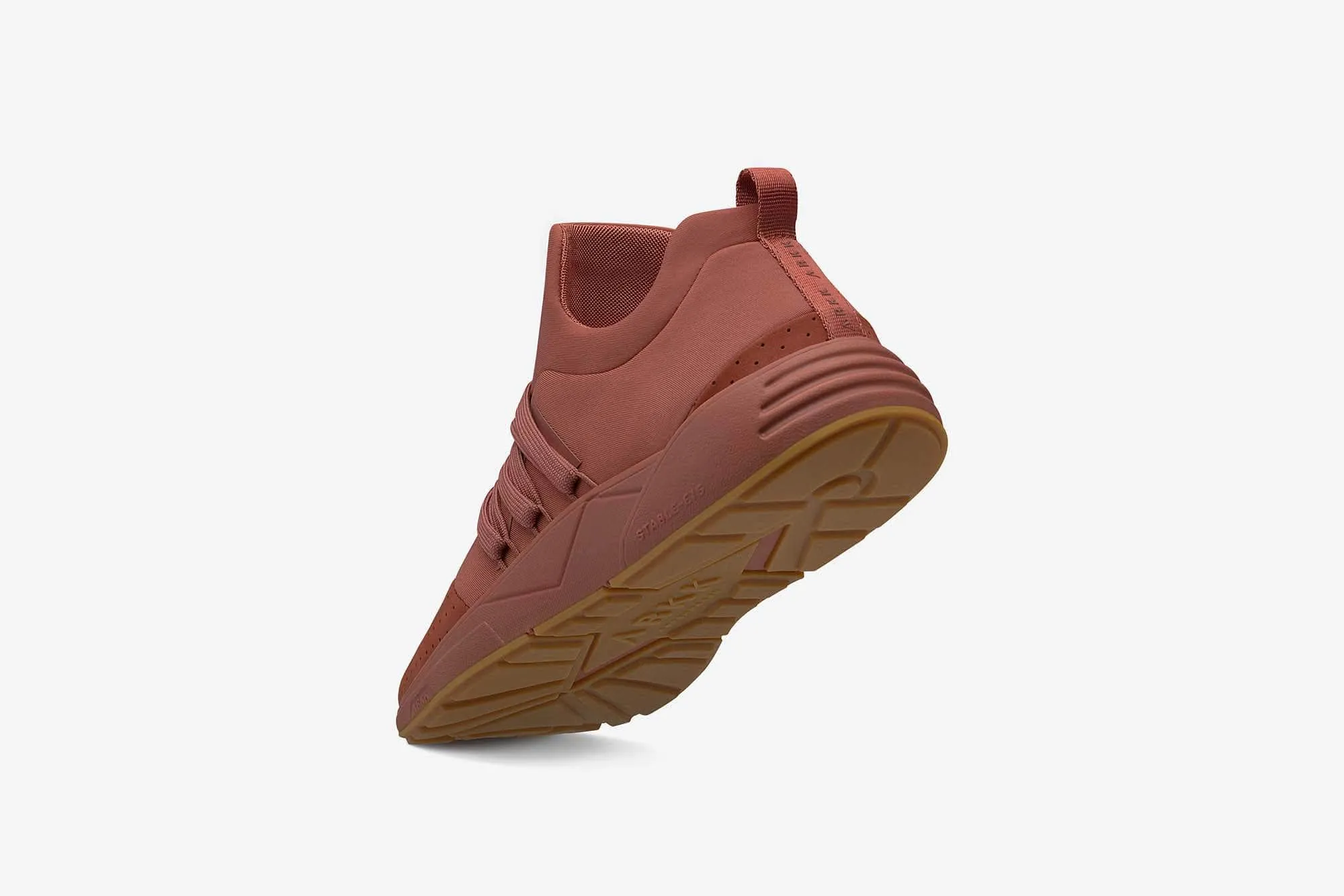 Raven Nubuck S-E15 | Reddish Brown Gum | Men