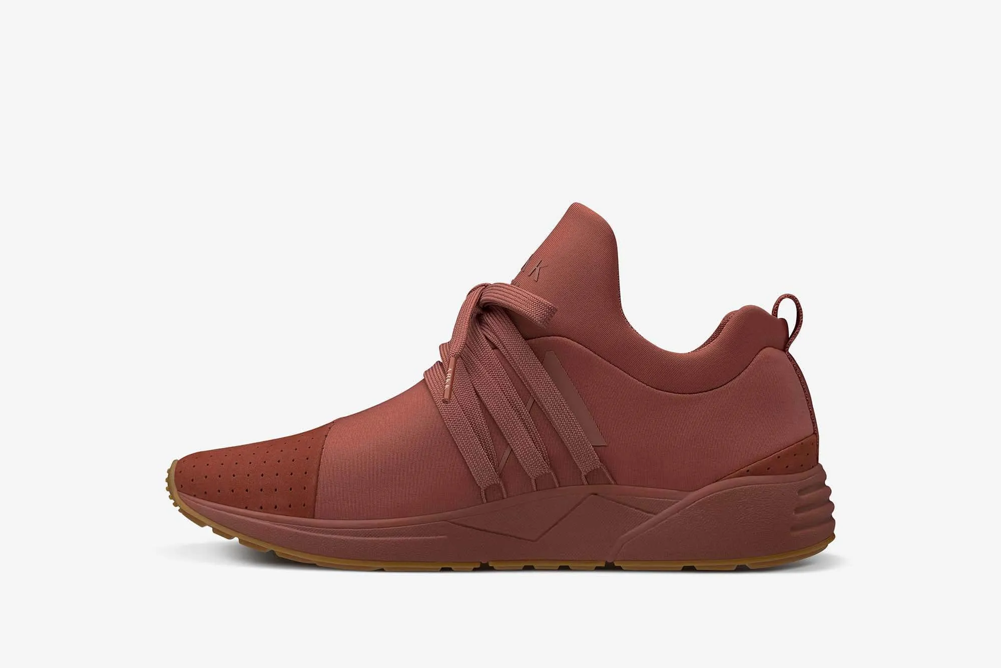 Raven Nubuck S-E15 | Reddish Brown Gum | Men