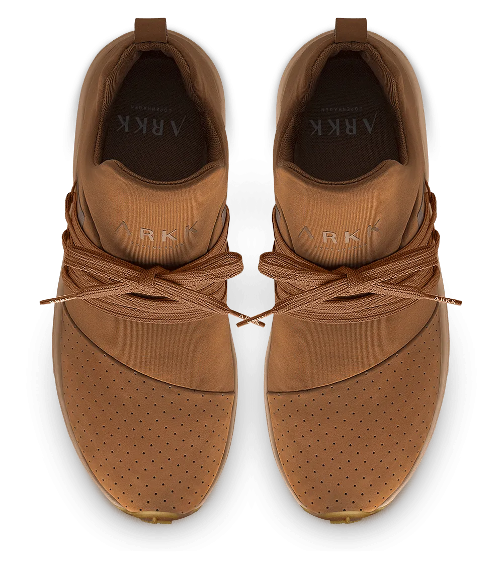 Raven Nubuck S-E15 Vibram | Caramel Cafe Brown Gum | Women
