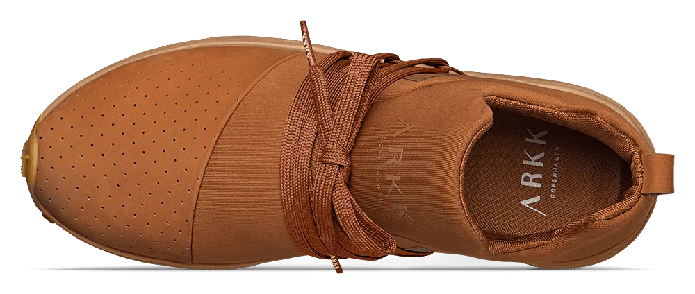 Raven Nubuck S-E15 Vibram | Caramel Cafe Brown Gum | Women