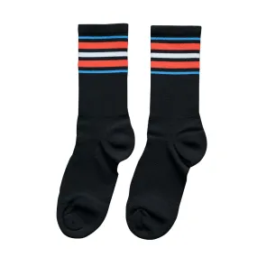 Retro Gym Stripes - Orange   Blue   White*
