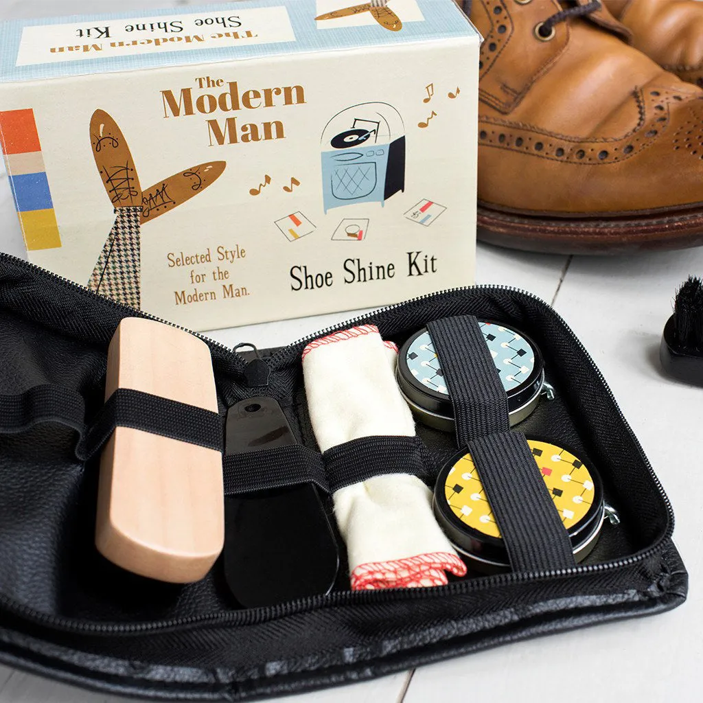 Rex Modern Man Shoe Polish Kit
