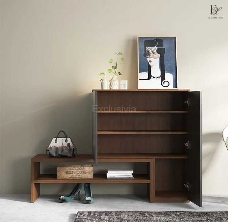 RHEA Modern Shoe Cabinet Bench