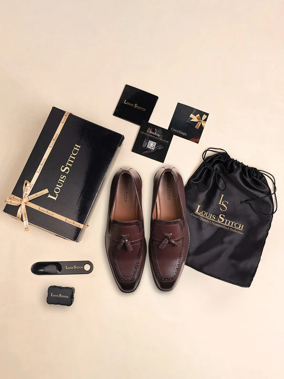 Rosewood Handcrafted Tassel Moccasins Slipon Shoe