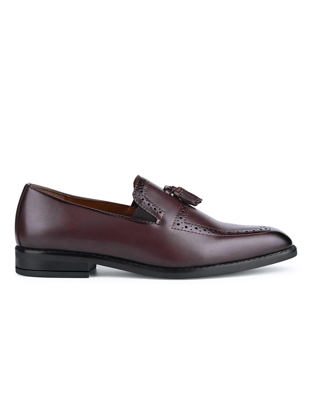 Rosewood Handcrafted Tassel Moccasins Slipon Shoe