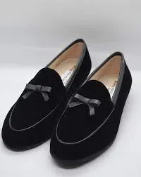 SALE Boutaccelli Velvet Lime Bow Slip On