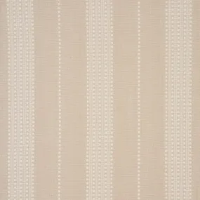 Schumacher Lubeck Stripe Natural Fabric