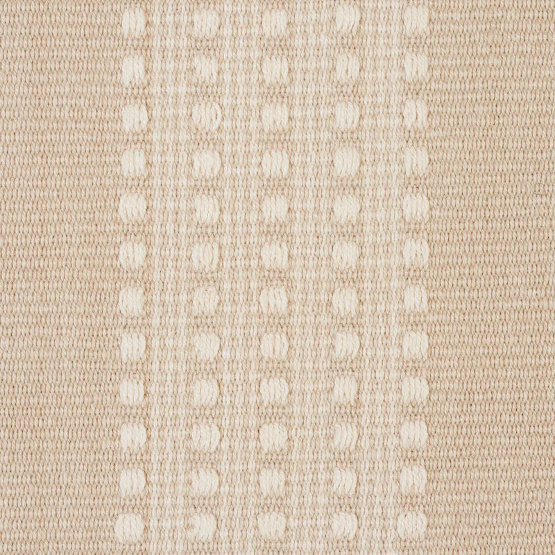 Schumacher Lubeck Stripe Natural Fabric