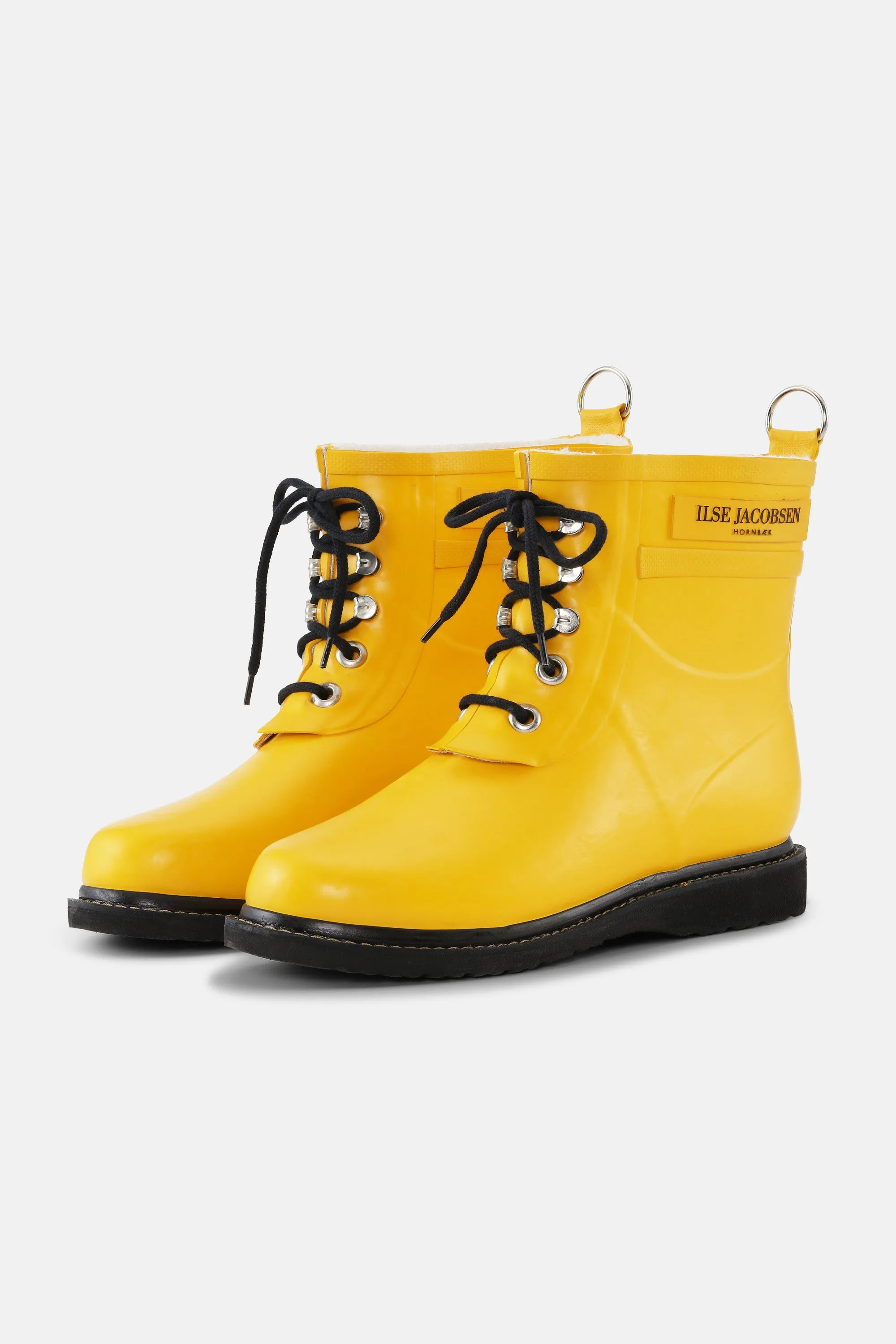 Short Rubber Boots - Cyber Yellow
