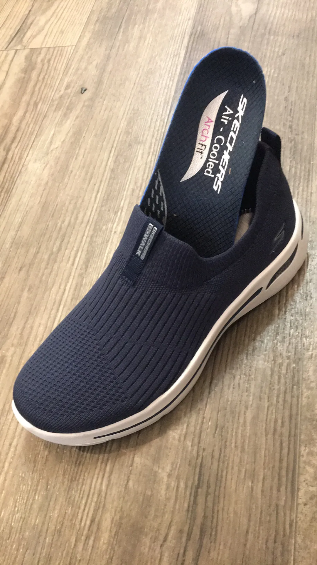 Skechers 149709 Go Walk Arch Fit Iconic Navy Shoe
