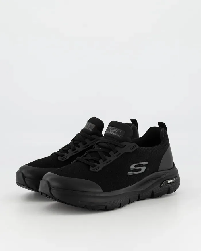 Skechers Arch Fit SR Vermical Wide Shoe Black