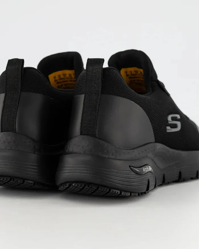 Skechers Arch Fit SR Vermical Wide Shoe Black