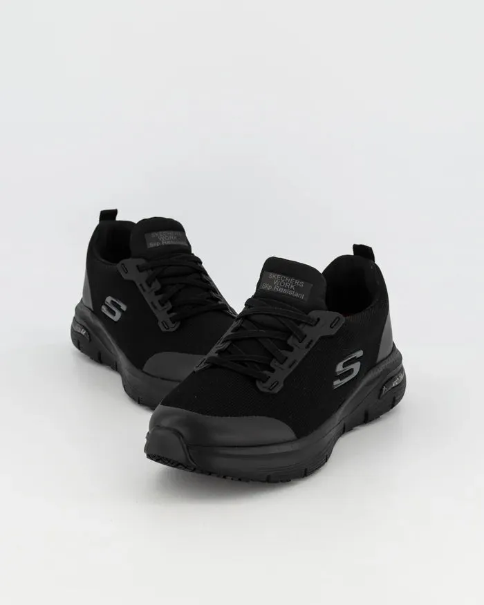 Skechers Arch Fit SR Vermical Wide Shoe Black
