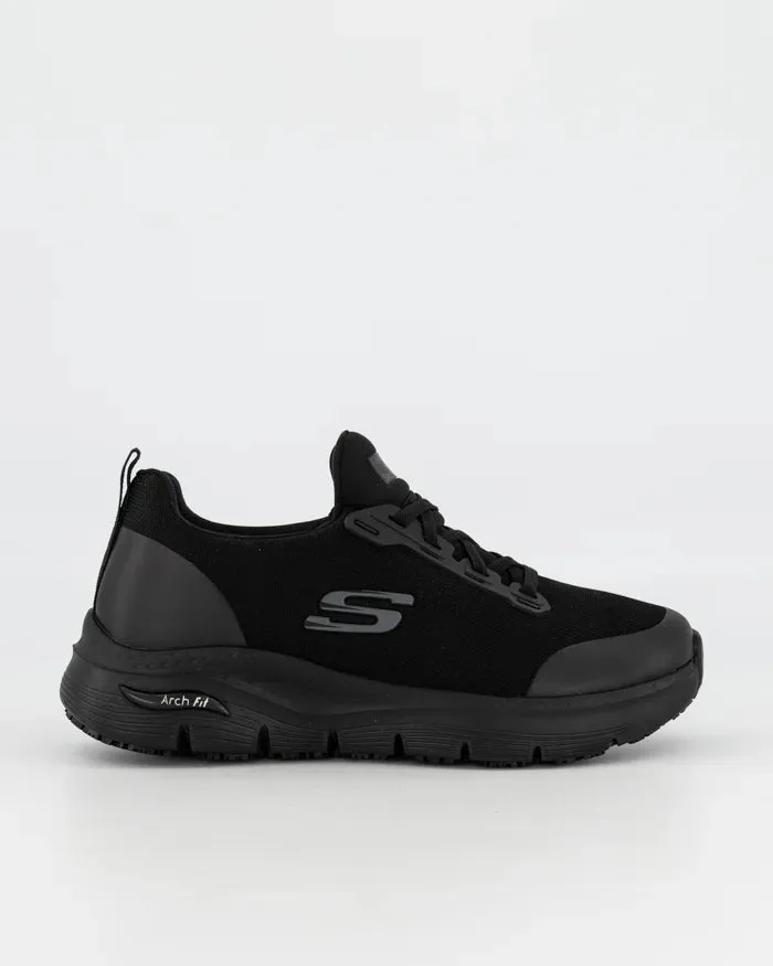 Skechers Arch Fit SR Vermical Wide Shoe Black