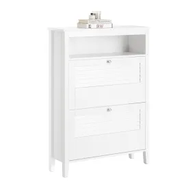 SoBuy FSR152-W, Hallway Shoe Cabinet Shoe Rack Shoe Storage Cupboard Organizer