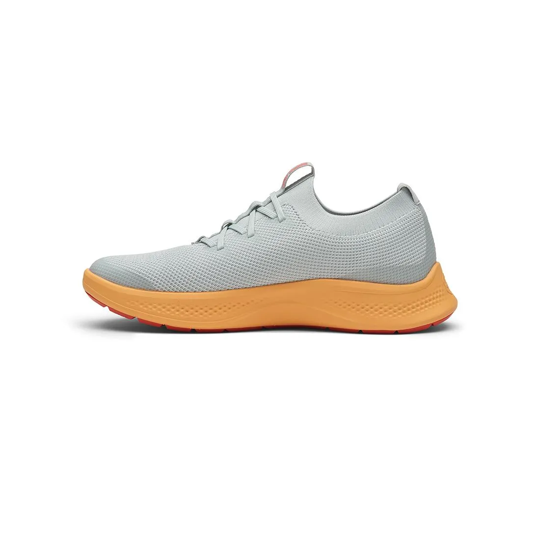 Solace Slipon Knit Work Shoe Grey/Orange