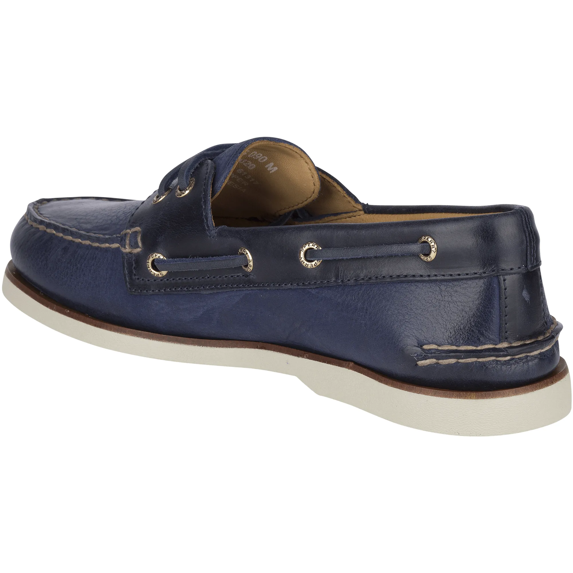 Sperry Men's Gold Cup Authentic Original Rivingston Navy Boat Shoes (STS19320)